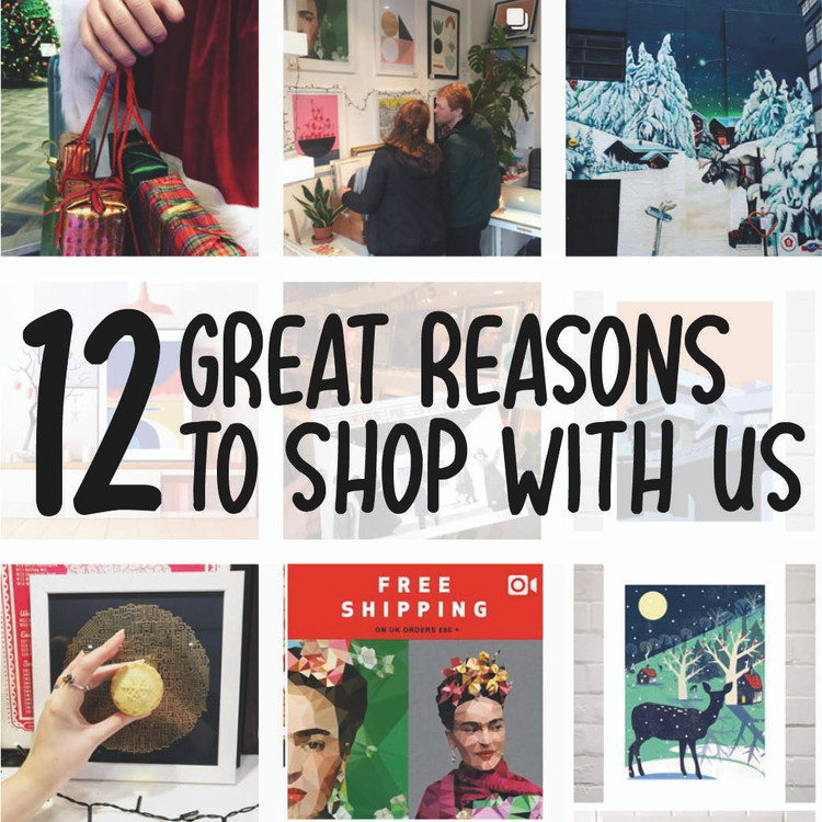 12 great reasons to shop with us