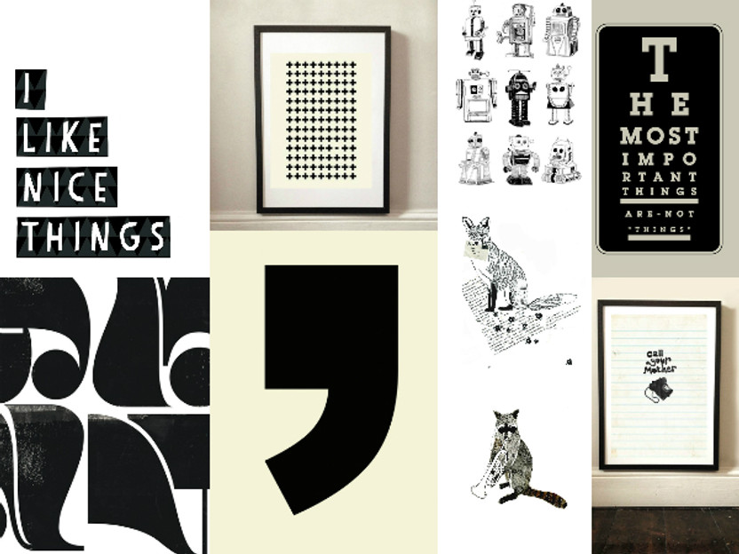 Black and White Friday 20% OFF Monochrome Prints!