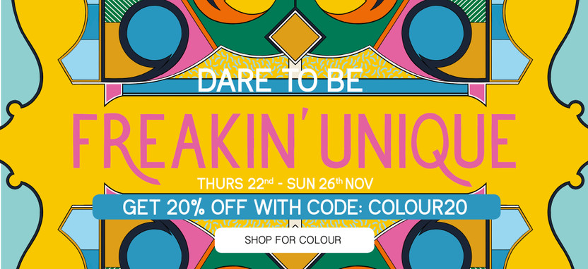 Why have a Black Friday when you can have  Colourful Week?