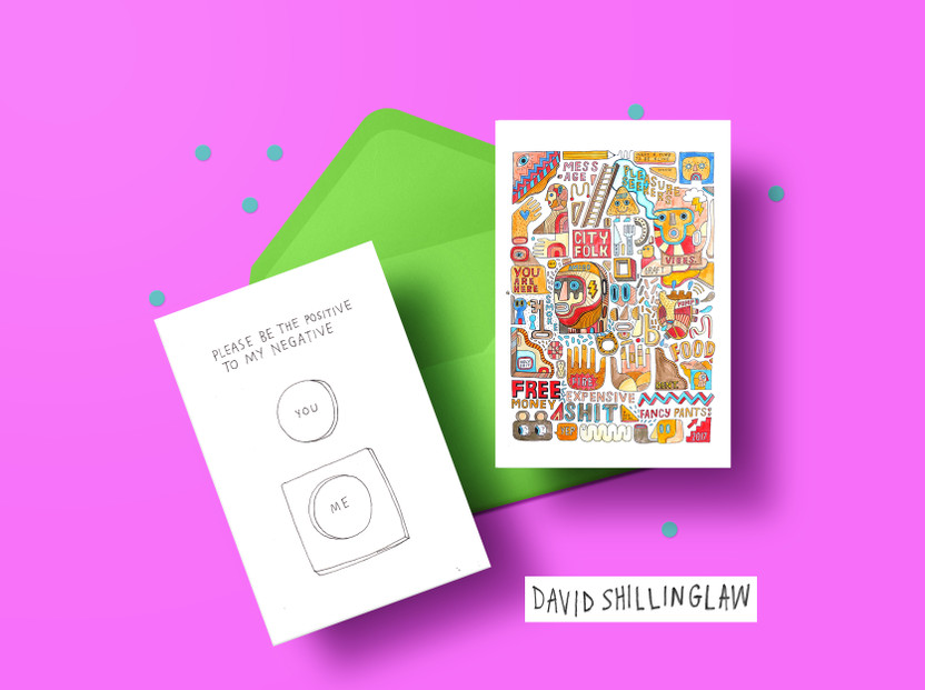  Instinctive and restless. Introducing David Shillinglaw to our card range