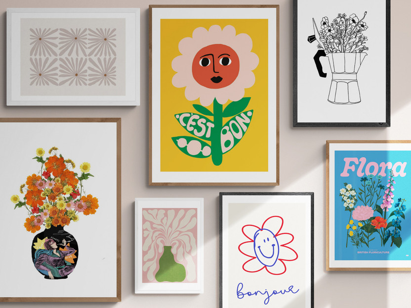 Floral Wall Art Collection and Why Its Back in Fashion