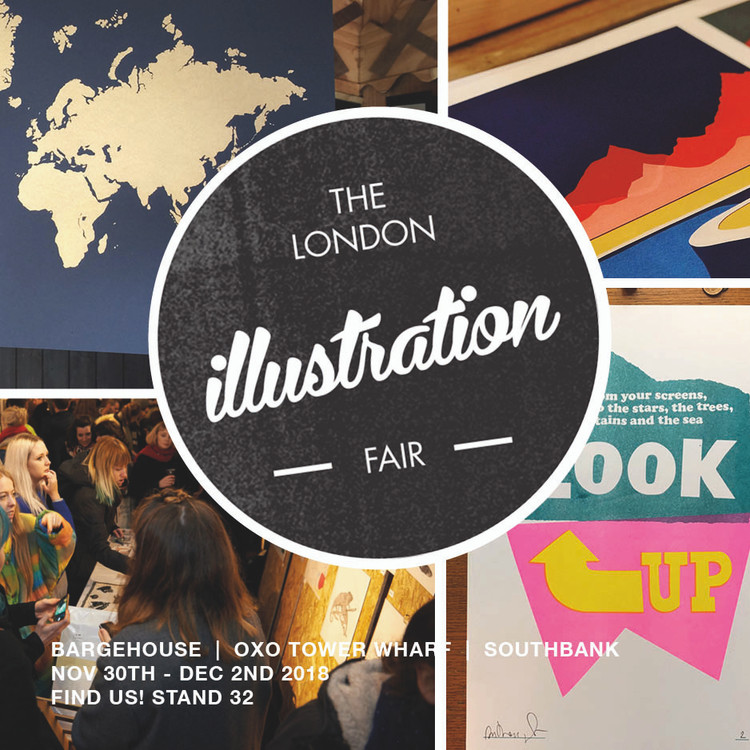 We are off to the London Illustration Fair 2018!