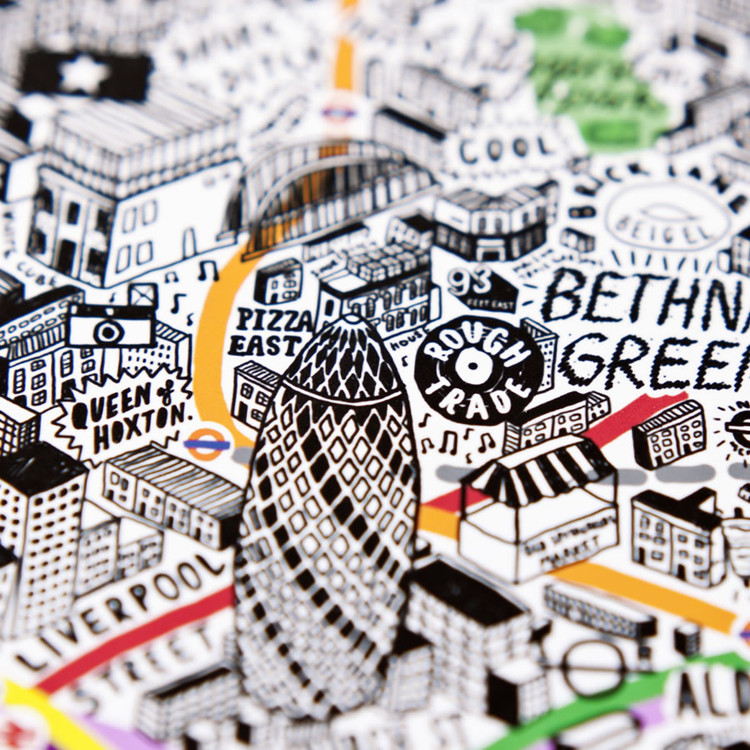 A Beautiful Map by Jenni Sparks and EverMade