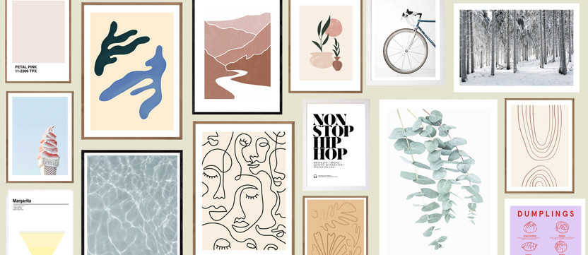 Get the look: Be a pastel queen with your art prints