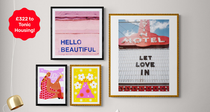 Pride Roundup! £322 donation to Tonic Housing