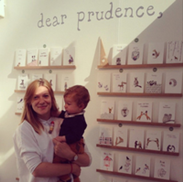 Celebrating East End Prints female artists and mums: DEAR PRUDENCE