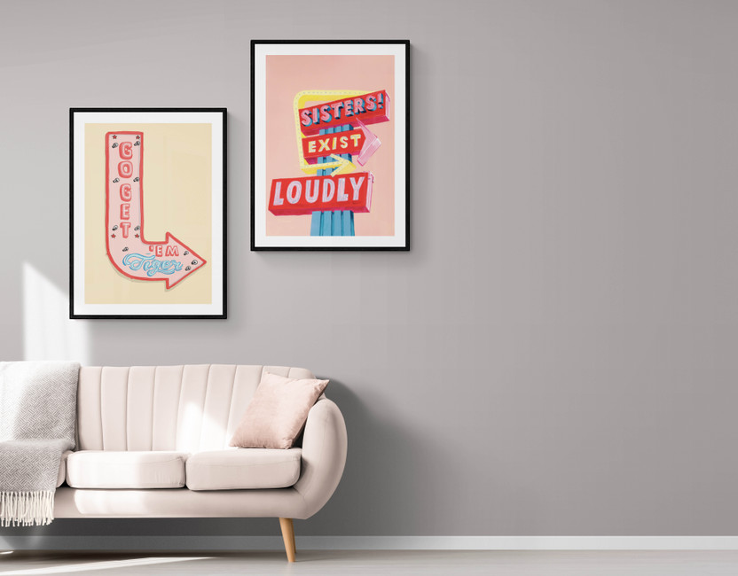 Twinset Art Prints: Why have one when you can have two?