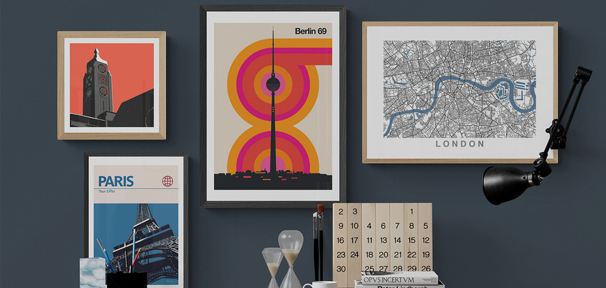 Cities & Maps Art Prints - East End Prints