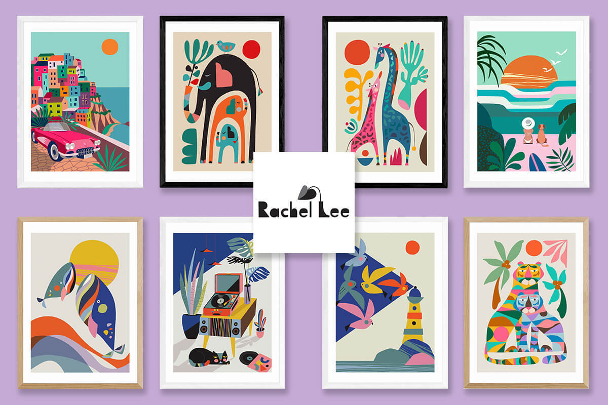 Introducing Rachel Lee's Art Print Collection