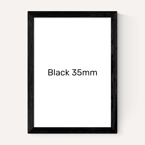 East End Prints Black Frame in Wide 35mm Width