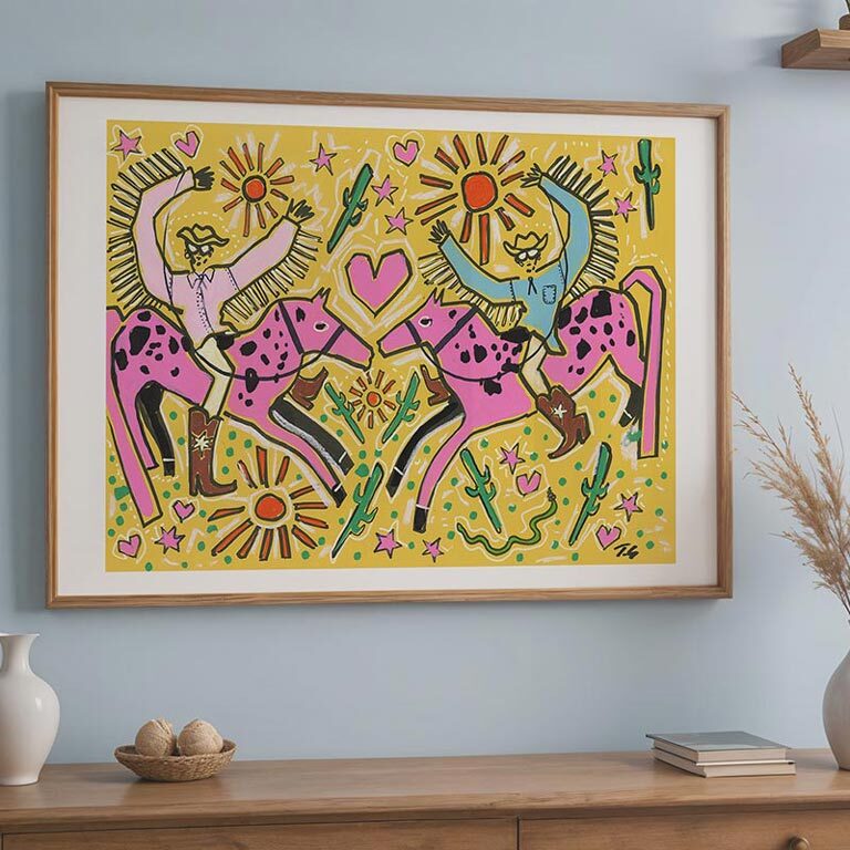 Bright and Fun Art Prints