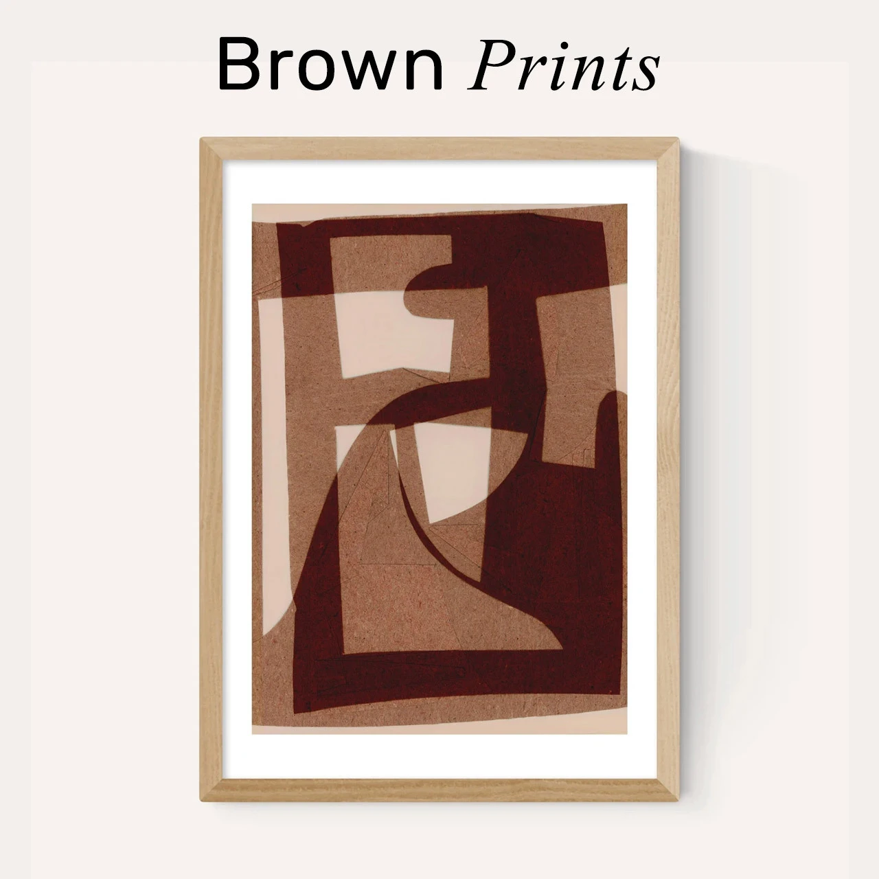 BROWN ART PRINTS