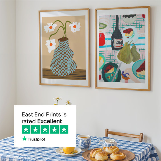 East End Prints is rated Excellent by its customers on Trustpilot