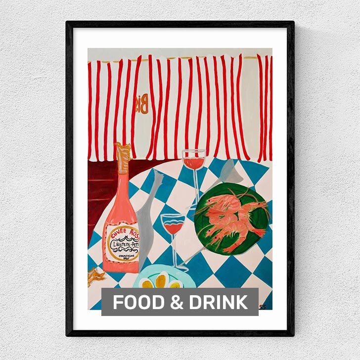 Food and Drink Art Prints