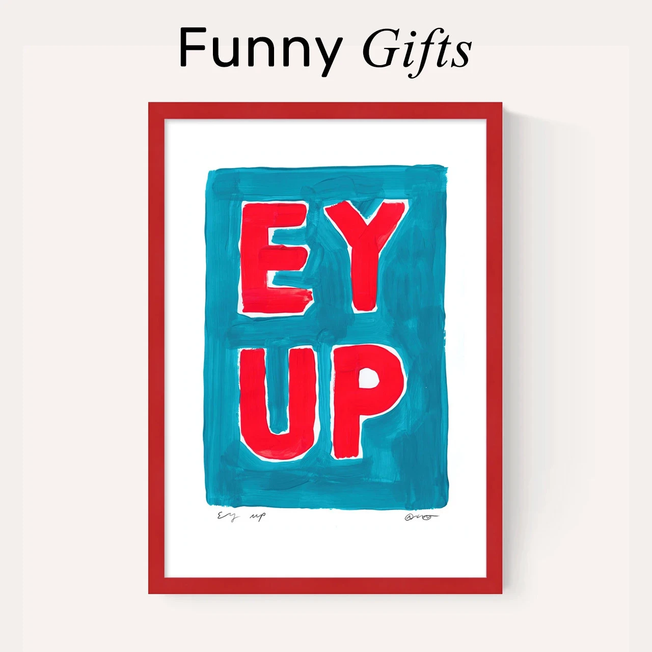 funny art print gifts