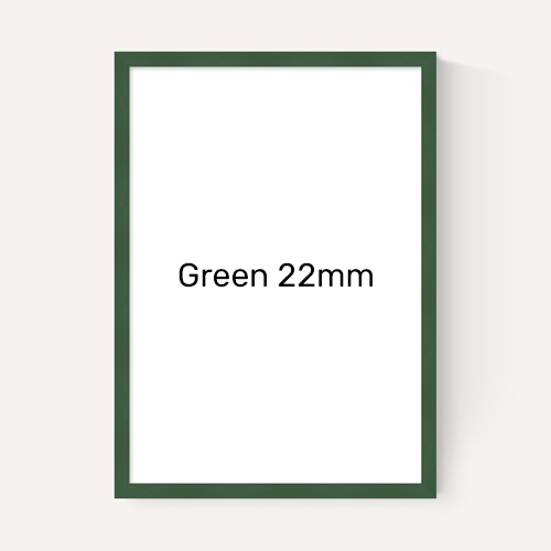 East End Prints Green Frame in Standard 22mm Width