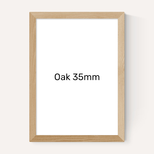 East End Prints Black Frame in Wide 35mm Width