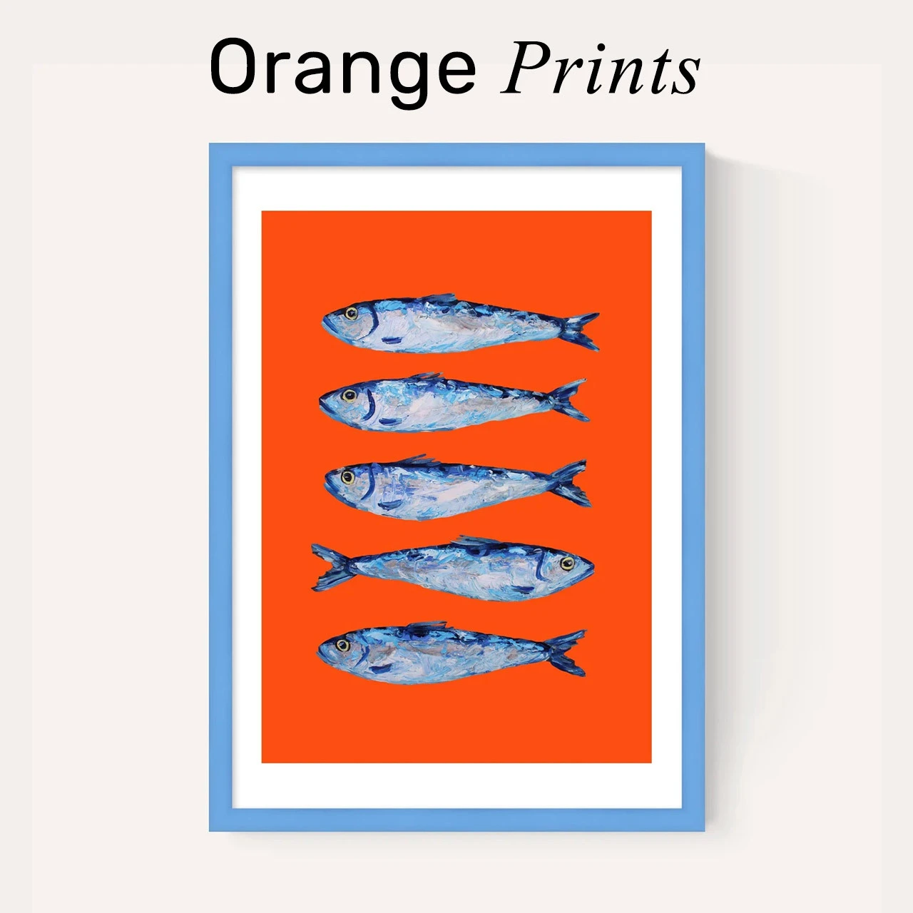 ORANGE ART PRINTS