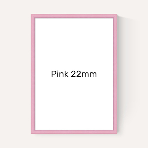 East End Prints Pink Frame in Standard 22mm Width