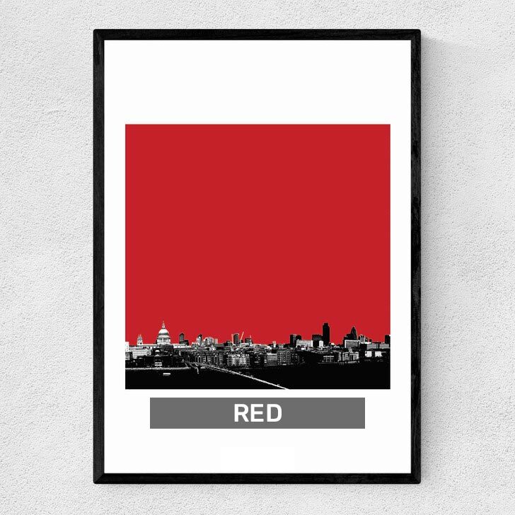 RED ART PRINTS