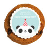 Panda Birthday Printed Cookies