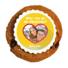 Yellow Valentine Printed Cookies