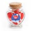 Lover Boy Valentine Glass Jar
