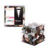 Tux and Gown Wedding Sweet Cubes