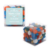 Blue and Pink Wedding Sweet Cubes