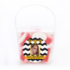 Black Chevron Custom Photo Birthday Noodle Box