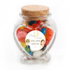 Lovers Wedding Glass Jar