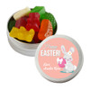 Pink Easter Bunny with Egg Twist Tins