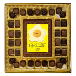 Egg-Scellent Job Deluxe Chocolate Box