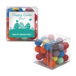 Green Easter Eggs Sweet Cubes