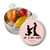 Pink Groom and Bride Twist Tins