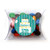 Blue Striped Cake Birthday Pillow Box