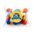 Yellow Text  Anniversary Pillow Box