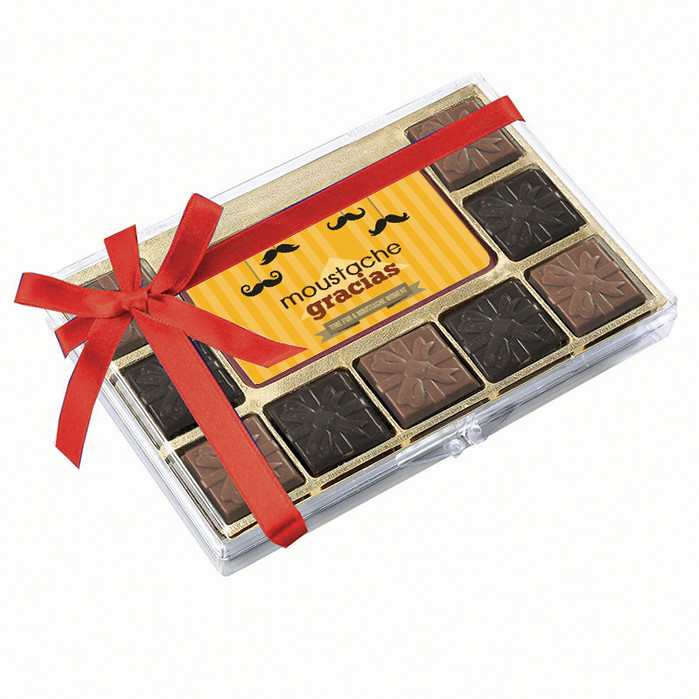 Moustache Gracias Chocolate Indulgence Box 