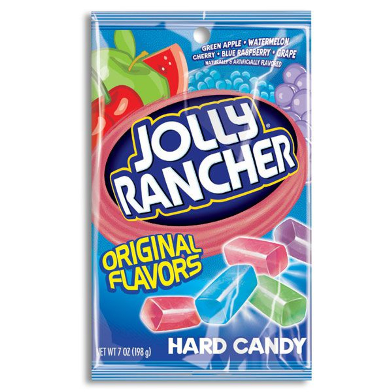 Jolly Rancher Assorted Flavors Hard Candy, Individually Wrapped, Bulk Candy  Bag