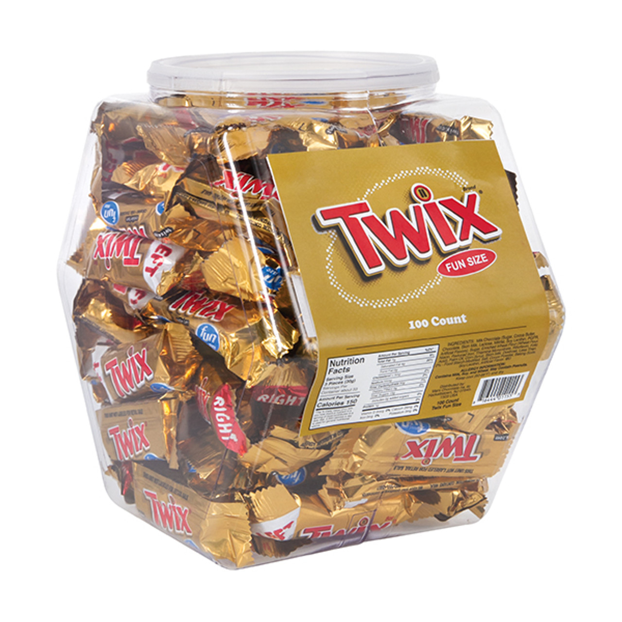 M&M's Fun Size Milk Chocolate Candies - Bulk Display Tub - 100ct