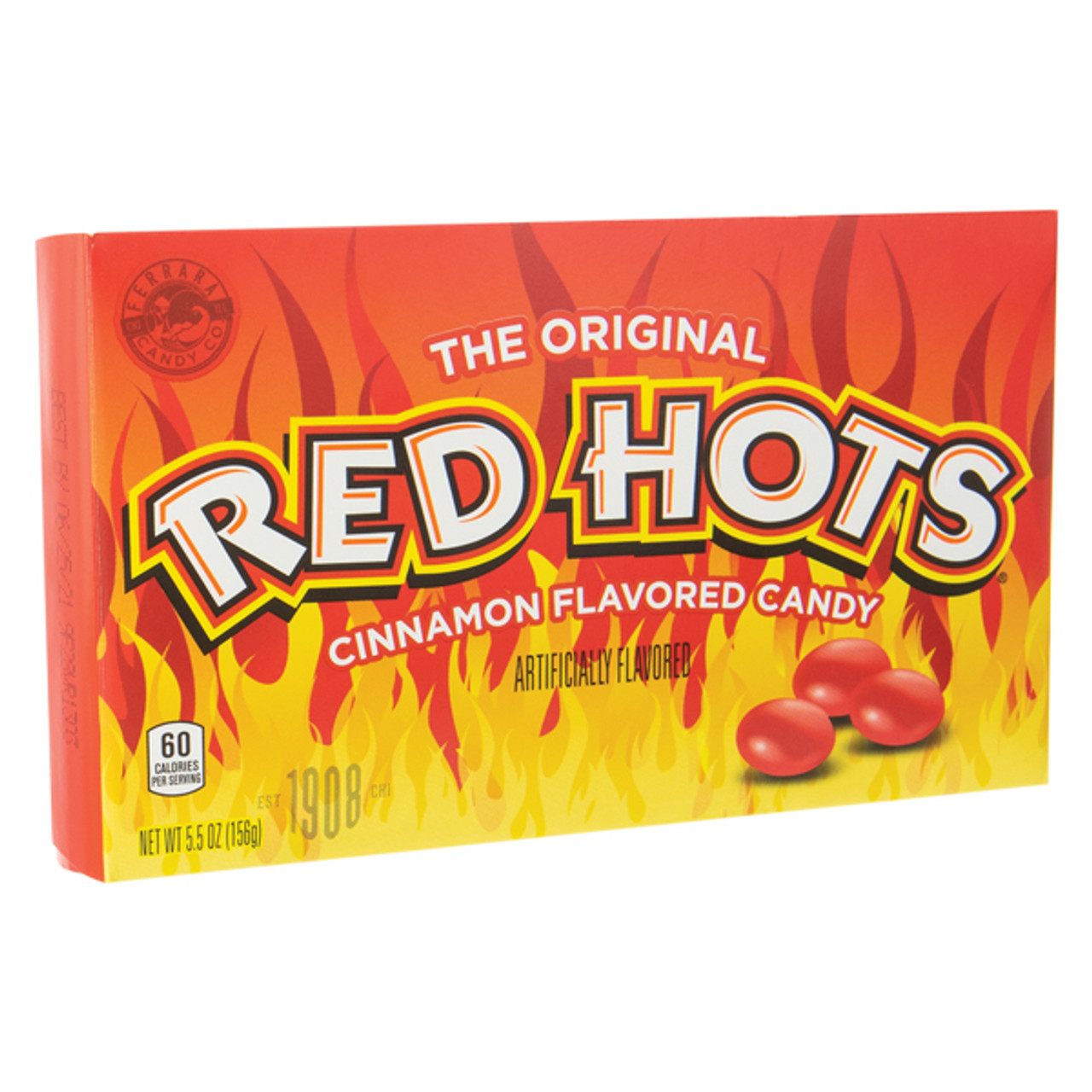 Red Hots Cinnamon Flavored Candy - Theater Box - 12ct