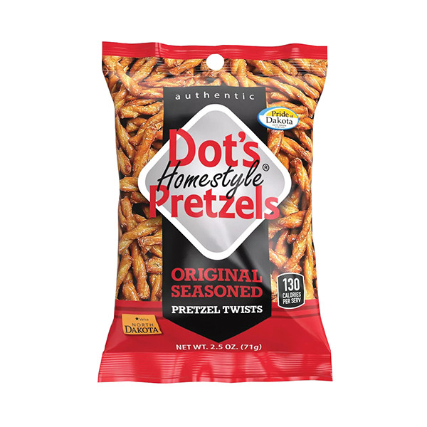 Dot's Homestyle Pretzels Original Seasoned 12ct Display Box