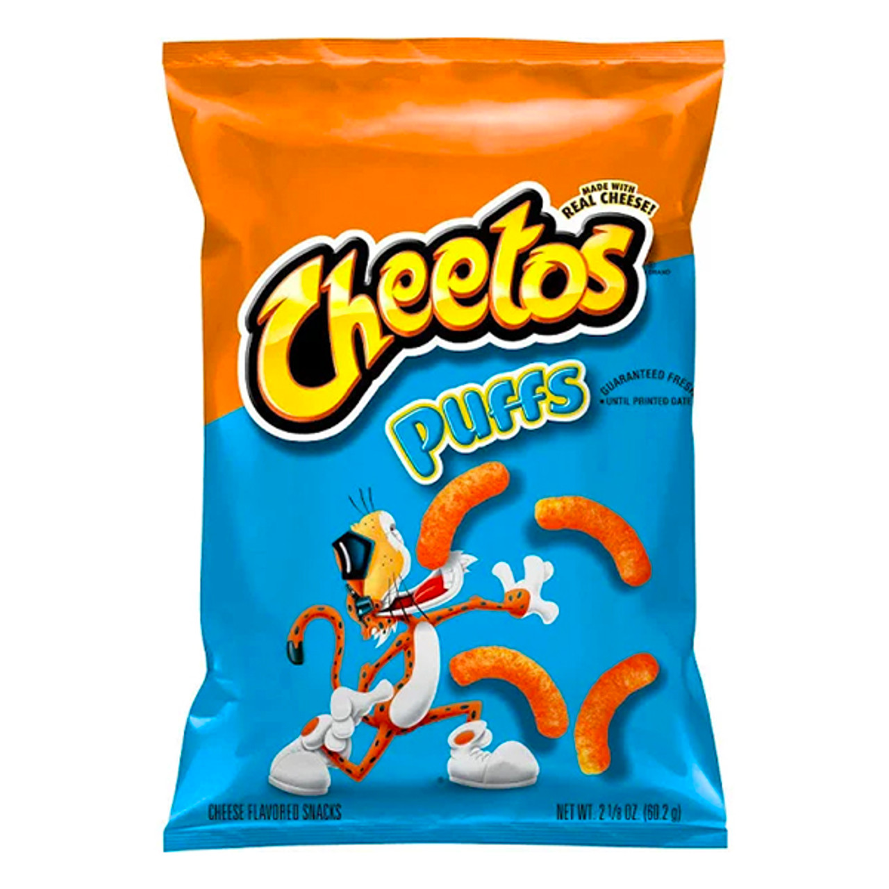 Cheetos Puffs Flamin' Hot Flavored Cheese Flavored Snacks 8 oz