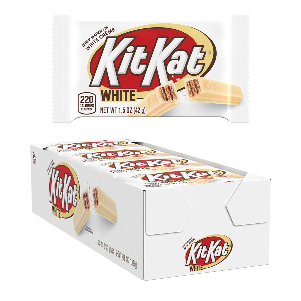 Kit Kat White Candy Bar 1.5 oz. - All City Candy