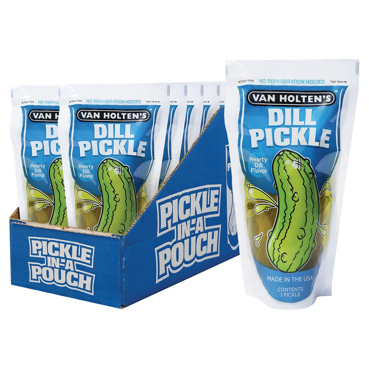 Van Holten's Jumbo Pickles - Dill - 12ct Display Box