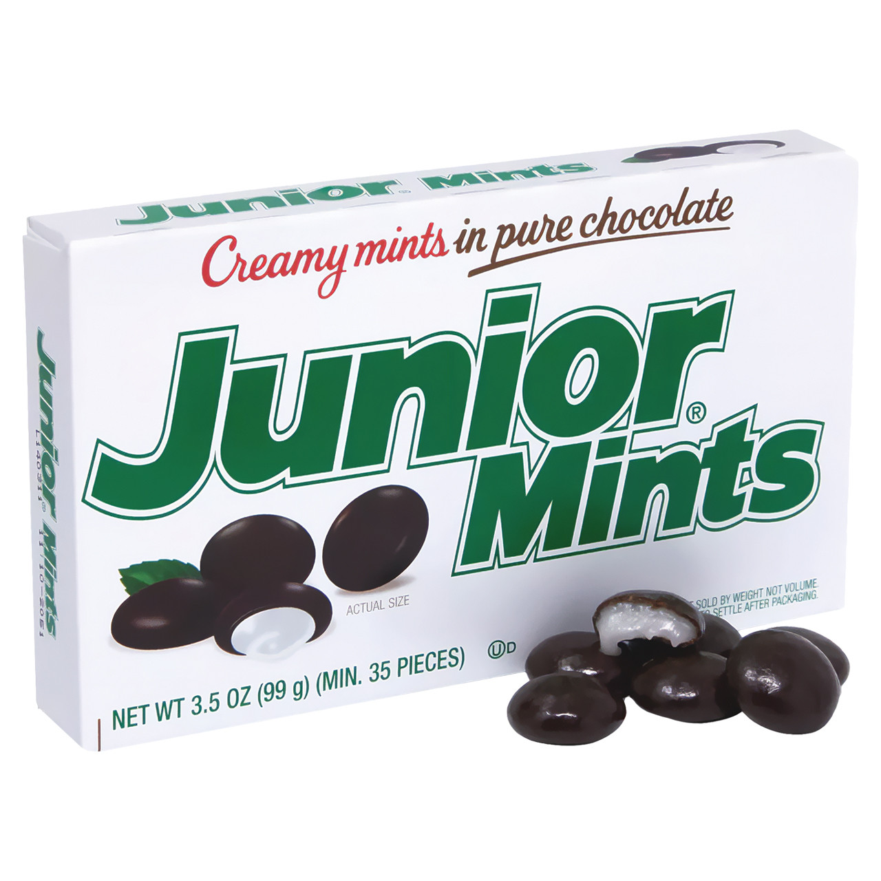 Mints Displayer Theater Box Candy - Junior Mints - 12ct Display Box