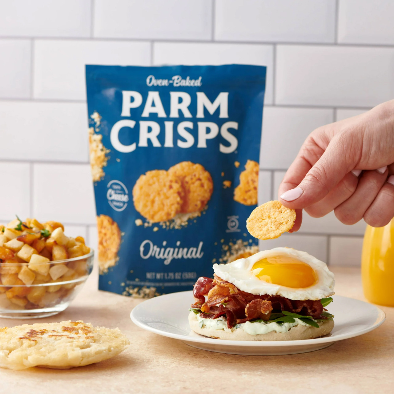 Oven-Baked Parm Crisps - Original - 12ct Display Box