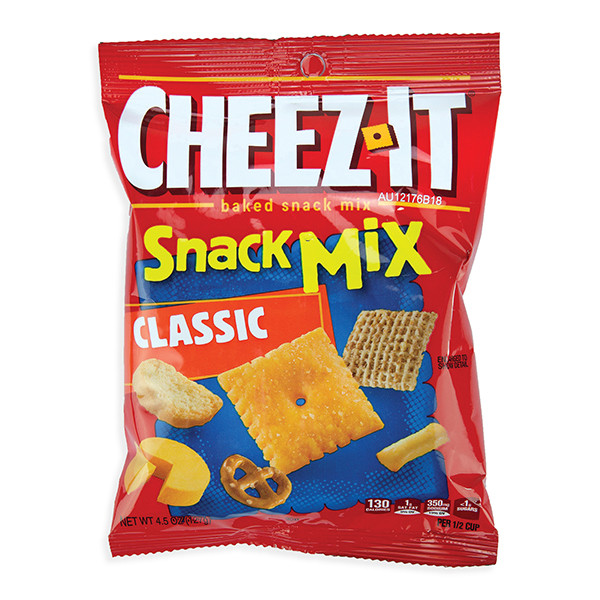 CheezIt Snack Mix Classic 4.5 Ounce Bags 6ct Box