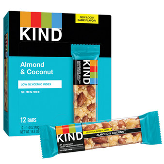 Kind Bars - Almond and Coconut - 12ct Display Box