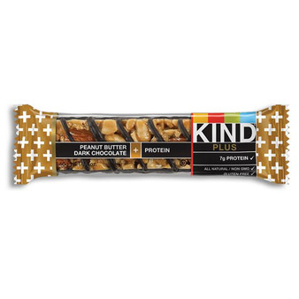 Kind Plus Bars - Peanut Butter Dark Chocolate - 12ct Display Box